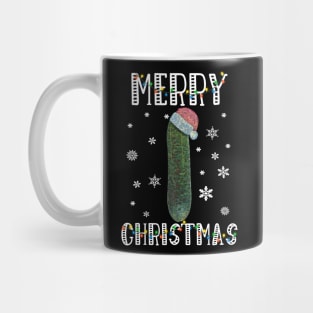 Santa Cucumber - Merry Christmas Mug